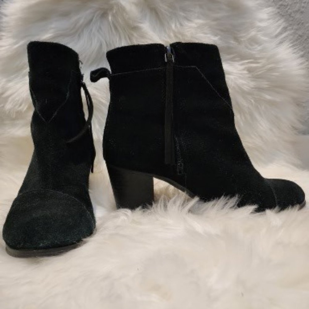 Suede Booties